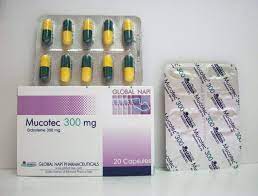 MUCOTEC 300MG 20 CAPS