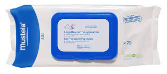 MUSTELA DERMO-SOOTHING WIPES 70 UNITS