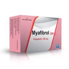 MYAFIBROL 150 MG 10 CAPS