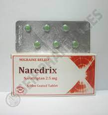 NAREDRIX 2.5 MG 6 F.C. TABS