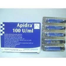 APIDRA 100I.U./ML 5 CARTIRIDGES