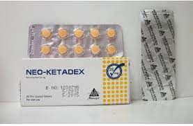 NEO-KETADEX 25 MG 20 F.C. TABS