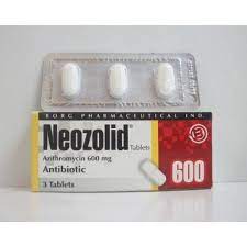 NEOZOLID 600 MG 3 TABS