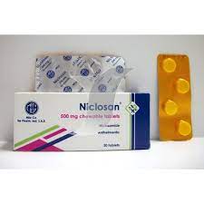 NICLOSAN 500 MG 20 CHEWABLE TABS