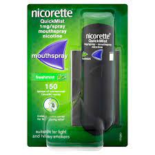 NICORETTE QUICKMIST 1 MG/SPRAY 150 MOUTHSPRAYS