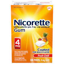 NICOTINE-STOP 4 MG 10 CHEWABLE GUM (N/A)