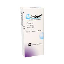 NIMBEX  2MG/ML (2.5ML=5MG) 5 AMPS