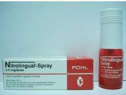 NITROLINGUAL 0.4MG/DOSE ORAL SPRAY