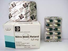 NITROMAK RETARD 2.5MG 60 CAPS