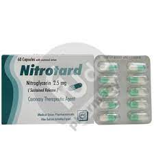 NITROTARD 2.5MG 60 CAPS