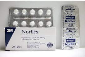 NORFLEX 100 MG 20 TABS