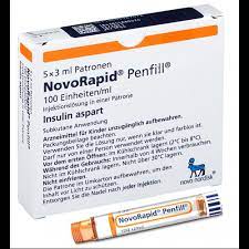 NOVORAPID 100 I.U./ML 5 PENFILL