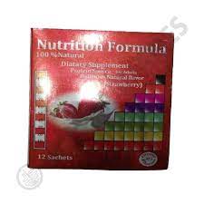 NUTRITION FORMULA 12 SACHETS