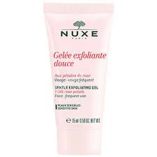 NUXE GENTLE EXFOLIATING GEL WITH ROSE PETALS 75 ML