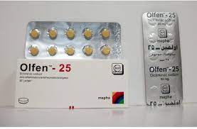 OLFEN 25 MG 30 LACTABS