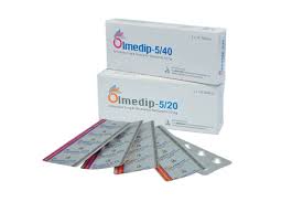 OLMEDIPINE 5MG/40MG  20 F.C. TABS