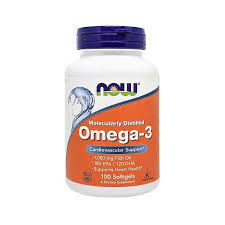 OMEGA-3 - 1000 MG 100 SOFTGELS (NOW)