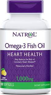 OMEGA-3 FISH OIL 1000 MG 90 SOFTGELS (NATROL)