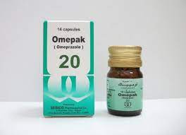 OMEPAK 20 MG 14 CAPS