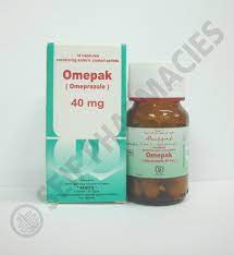 OMEPAK 40 MG 14 CAPS