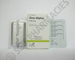 ONE ALPHA 0.25MCG 30 CAPS