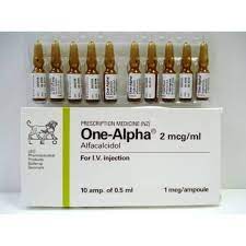 ONE ALPHA 1MCG/0.5ML 10 AMPS