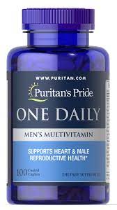 ONE DAILY MENS MULTIVITAMIN 100 CAPLETS (ILLEGAL IMPORT)