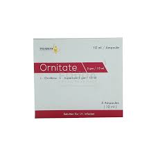 ORNITATE 5GM/10ML 5 AMP. FOR I.V. INF