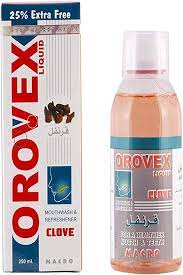 OROVEX CLOVE MOUTH WASH 250 ML