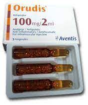 ORUDIS 100MG/2ML 3 AMPS. (CANCELLED)