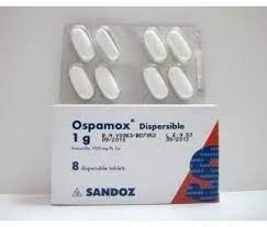 OSPAMOX 1 GM 8 DISPERSABLE TAB