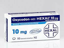 OXYCODON-HCL HEXAL 10 MG 30 PROLONGED REL. TABS