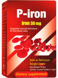 P-IRON 30 MG 20 TAB