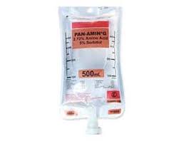 PAN-AMIN SG I.V. INFUSION 500 ML