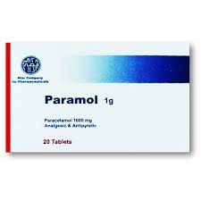 PARAMOL 1000 MG 20 TABS