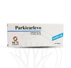 PARKICARLEVO 250/25 MG 30 TAB