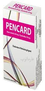 PENCARD 20/10MG 10 F.C. TABS