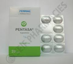 PENTASA 1 GM 28 SUPP