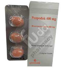 PEOPODAK 400MG 3 VAG. OVULE