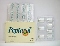 PEPTAZOL 30MG 14 CAPS