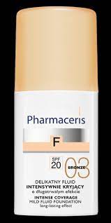 PHARMACERIS F-MILD FLUID FOUNDATION SPF20 03 BRONZE INTENSE COVERAGE