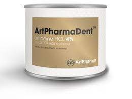 ARTPHARMADENT 1:100  000- 50 CARTRIDGES 1.7 ML