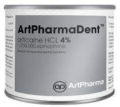 ARTPHARMADENT 1:200  000 - 50 CARTRIDGES 1.7 ML