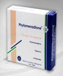 PHYTOMENADIONE 10MG/ML 6 AMPS