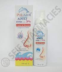 POLYMER ADULT HYPERTONIC 3% NASAL SPRAY 100ML