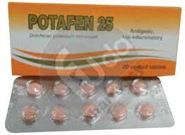 POTAFEN 25 MG 20 F.C. TABS