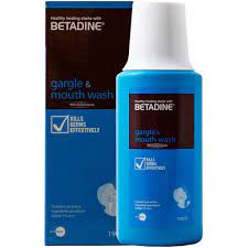 POVIDONE-IODINE 1% MOUTH WASH AND GARGLE