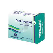 PRAZIQUANTEL 600MG 4 F.C. TAB