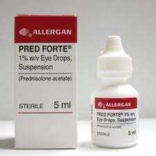 PRED FORTE 1% EYE DROPS 5 ML