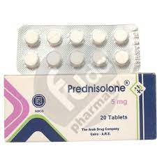 PREDNISOLONE 5 MG 20 TABS